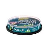 FUJIFILM - 10 x DVD-R - 4.7 GB 8x - spindle - storage media