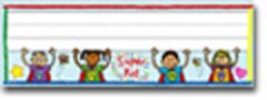 DESK NAMEPLATES SUPER KIDS 36/PK 9-5/8 X 3-1/4 TENT-FOLDED