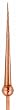 39" Handcrafted "Poseidon" Pure Polished Copper Cupola Finial