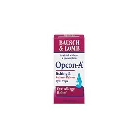 Bausch & Lomb Opcon A Itching & Redness, Allergy Relief Eye Drops - 0.5 Fl Oz (15 Ml)