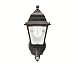 New Maxsa LED Outdoor Battery-Powered Motion-Act Wall Sconce 5 Super Bright LED Lights