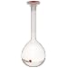 CapitolBrand Polymethylpentene Class B Volumetric Flask with Tapered Stopper
