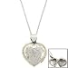 Sterling Silver Engraved Heart Locket