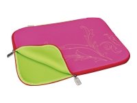 Assmann Digitus Slimbag Candy Threat DA-10505 Notebook Tasche Neopren pink / red f&uuml;r 15.4\ Preisvergleich