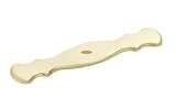 Amerock The Anniversary Collection 3 5/8" Knob Backplate Sterling Brass