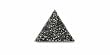 TUMBLING MEDIA STAINLESS STEEL DIAGONALS 1/8" PACKAGE OF 10 LBS.