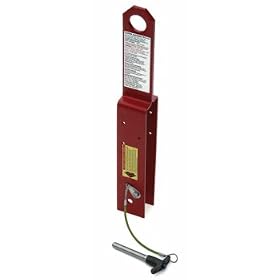 Moveable ARS 2x8 Anchor w Detent Pin by Super Anchor Safety