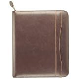 Day-Timer 48732 Personal organizer starter set, sienna leather binder, 3-3/4 x 6-3/4, brown