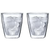 Bodum 10603-10 Bistro Double Wall Thermal Tumbler Glass - Set of 2 by Bodum