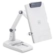 Fellowes Flex Arm Weighted Base Copyholder Platinum/Graphite
