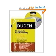 Duden 01. Die deutsche Rechtschreibung. Buch und CD-ROM: Band 1