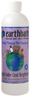 Earthbath Light Color Coat Brightener Shampoo Lavender -- 16 fl oz