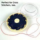 Clover Dome Threaded Needle Case