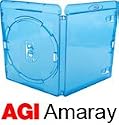AMARAY Blu-Ray Cases - 14mm Spine - (10 Pack)
