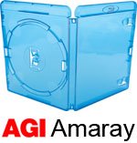 AMARAY Blu-Ray Cases - 14mm Spine - (10 Pack)