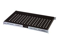 DIGITUS Fachboden 48,3cm 19Zoll fuer Serverschraenke 720mm tief 65KG belastbar perforiert  Preisvergleich
