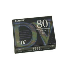 Click here to buy Canon DVME80 80 Minute MiniDV Digital Videocassette by Canon.