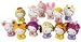 Hello Kitty Very Rare 1.5 Animal Costume Figurines, Set of 2, Randomlly Picked