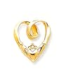 14kt Gold Irish Celtic Claddagh with Embracing Heart and Hands