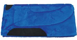 NEW 30x30 BLUE Square Cut Fleece Saddle Pad !