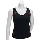 Bolle Color Therapy Striped Tank (COLOR: Black/Red, SIZE:Large)