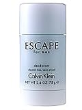 Escape by Calvin Klein for Men 2.6 oz Deodorant Stick