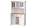 Kitchen & Housewares : Buffet with 2-Door Hutch - White/ Natural