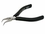 PLIER LONG CHAIN NOSE BENT SMOOTH