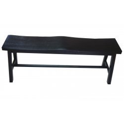 International Concepts BE46-27 Saddle Seat Bench Black