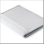 Stewart Stand Stainless Steel Driving Wallet w/ ID Slot with Silver Edge Tech