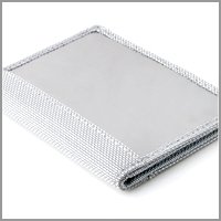 Buy Stewart Stand Stainless Steel Driving Wallet w ID Slot with Silver Edge Tech by Stewart Stand