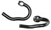 Origin 8 Bicycle Drop Bar Ends, Black