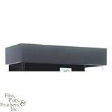 Clear-for-Life LS  Black Medium Density Fiberboard Canopy for 20in x 10in  Aquarium