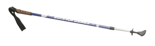 Californian Products Nordic Walking Stöcke, rot, Größe: 84 ¿ 140 cm verstellbar