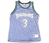 Minnesota Timberwolves Al Jefferson Youth Swingman Road Youth Jersey, Size= Small