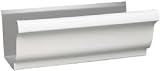 4 WHT Steel Gutter Quantity 10