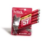 Schick Slim Twin Disposable Razors, Womens, 5-Count Packages (Pack of 6)