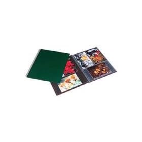 Print File 11-3/8 x 9-1/8 Green Lizard Wire Bound Album (WB46-6P-GRN) Holds 72 4x6 Prints