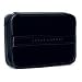 SHEER COVER SLEEK BLACK TRAIN CASE MAKEUP BAG