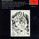 Karol Szymanowski: Symphony Concertante For Piano & Orchestra, Op. 60; Concerto No. for Violin & Orchestra, Op. 35