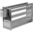 Honeywell ZD20X8 24 volt parallel blade zone damper for warm air or AC systems 20" wide 8" high