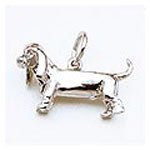 Dog Basset Hound Charm