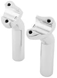 Biker's Choice CHROME 6-1/2 PULLBACK RISER SET SPORTSTER/BIG TWIN 76214B