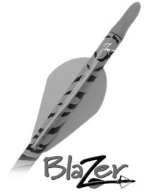 BOHNING BLAZER BROADHEAD VANES -- 100-PACKSize: 2" / Color: Pink