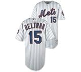 New York Mets Carlos Beltran Authentic Home Jersey by Majestic (Adult Medium)