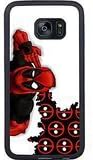 Samsung S7 Edge TPU Cases Designed with Deadpool 3 Black TPU Case for Samsung Galaxy S7 Edge