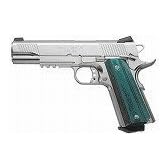 ガスブローバック M1911-A1 オペレーター サテーナシルバーABS ジェイドマイカルタ （8mmBB弾モデル） J-170