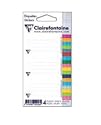 Etiquettes scolaires adhésives 33,5x75mm sachet de 12