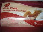 Luxury 50mm Visco Elastic Memory Foam Mattress Topper - Single Bed