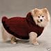 Teacup Cable Knit Poncho Dog Coat